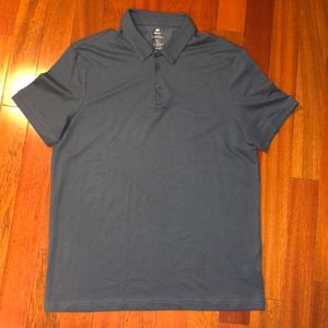 Slim fit Cool Max H&M Navy Blue Polo - L
